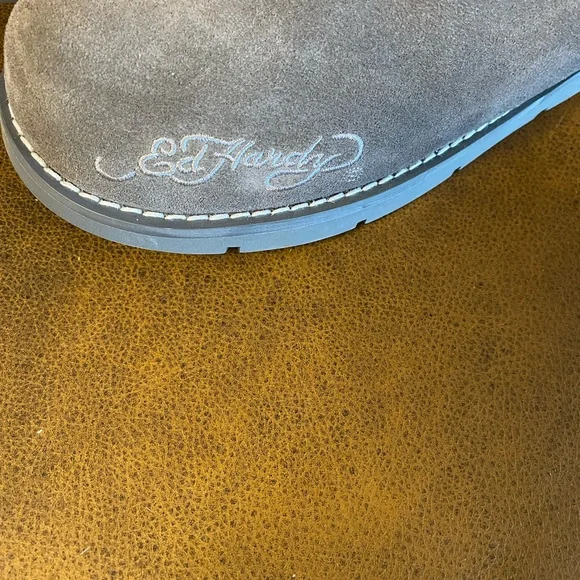 Vintage Ed Hardy Brand New Boots Sz.10 - Picture 3 of 6